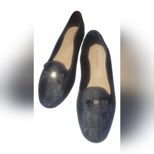 Charter Club Women's Kimii Deconstructed Black Loafers Size 8M